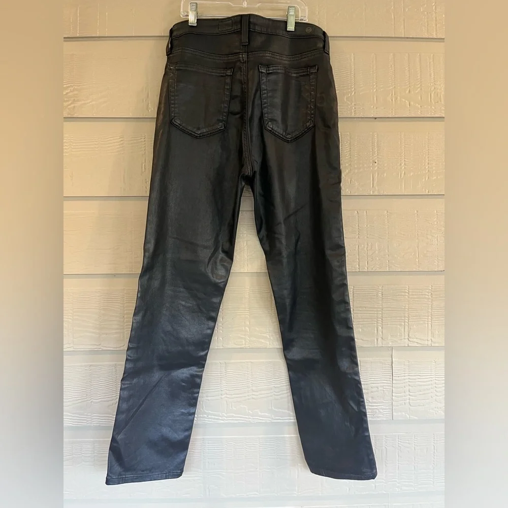 Adriano Goldschmidt “The Isabelle” Faux black leather. Size 29R